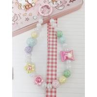 ราคา สายคล้องเคสมือถือหลากสีสันลูกกวาดน่ารักหวาน1ชิ้นสำหรับการ์ตูนน่ารักน่ารักน่ารักสายรัดข้อมือสายชาร์จมือถือของ Lotso สายคล้องโทรศัพท์มือถือผู้หญิง (21669951455)