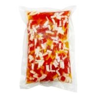 ราคา ฟรุตสลัด ผลไม้รวมรสเส้นยาว ขนาด1000 กรัม (21688300998)