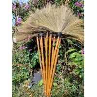 ราคา ไม้กวาดดอกหญ้าราคาถูก 1ด้าม ไม้กวาดดอกหญ้าด้ามไม้หัวดำ สินค้าราคาถูก ไม้กวาดบ้าน ไม้กวาดพื้น ไม้กวาดมัดแน่นทนทาน พร้อมส่ง (21947254435)