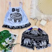 ราคา ชุดเด็กสายเดี่ยวลายช้างไทย (21932901578)