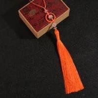 ราคา จี้ทอลายดอกบัว พู่ไหม พู่ไหมจีน พู่แขวนเอว พู่ประดับ (21472601371)