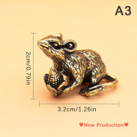 ราคา New Production ตุ๊กตาหนูทองเหลืองรูปสัตว์หนูชอบรูปปั้นข้าวพวงกุญแจรถจี้เครื่องประดับแบบทำมืออุปกรณ์แขวนพวงกุญแจหนูน่ารักของขวัญ (21196251446)