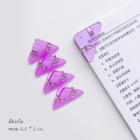 ราคา คลิปหนีบกระดาษ คลิปหนีบกระดาษแบบเข้ามุม คลิปหนีบกระดาษรูปสามเหลี่ยม คลิปหนีบกระดาษน่ารัก คลิปหนีบกระดาษสีพาสเทล (15467445726)