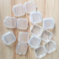 ราคา กล่องเก็บของขนาดเล็ก ตลับเก็บเครื่องประดับ กล่องพลาสติกใส ตลับใสมินิ ทรงสี่เหลี่ยม ขนาดพกพา 1 ชุด 10 ชิ้น (16628669278)