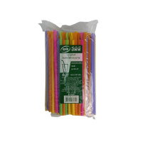 ราคา หลอดงอ EPP ปลายช้อน No 824 คละสี 100เส้น ห่อ หยกออนไลน์ (16366518922)