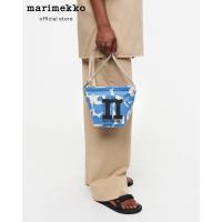 ราคา MARIMEKKO MONO MINI CROSSBODY UNIKKO BAG กระเป๋าสะพายผ้าแคนวาสลายดอกไม้ สีฟ้า (18568431621)