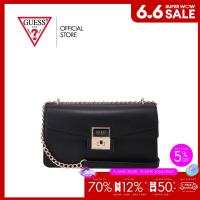 ราคา GUESS กระเป๋า รุ่น LG914221 MOONSTONE CROSSBODY FLAP สีดำ (21857494425)