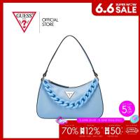ราคา GUESS กระเป๋า รุ่น VG923769 GABBI MINI TOP ZIP สีฟ้า (21857528445)