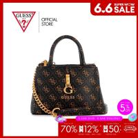 ราคา GUESS กระเป๋าถือ รุ่น QA921376 G JAMES LOGO MINI SATCHEL สีน้ำตาล (21560083952)