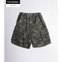 ราคา SCULPTOR Twill Cargo Half Pants Forest Camo (21859335901)