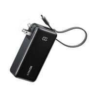 ราคา Anker Power Bank 10000mAh Fusion Built In USB C Cable PD 30W Charger for iPhone 15 pro max (21981587144)