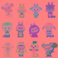ราคา Popmart ฟองมาร์ท The มอนสเตอร์สัตว์เอลฟ์ labubu สัตว์กล่องตาบอดของเล่นทำมือ (21639708737)