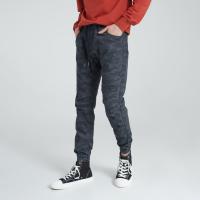 ราคา DAVIE JONES กางเกงจ็อกเกอร์ เอวยางยืด ขาจั๊ม ลายพราง สีเทา สีดำ Camo Drawstring Joggers in black grey GP0021 GY BK (11426718884)