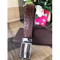 ราคา เข็มขัดหนังท้องลายกลมจระเข้แท้ (3560188417)