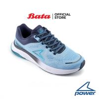 ราคา Bata บาจา POWER รองเท้ากีฬาวิ่ง แบบผูกเชือก สำหรับผู้หญิง รุ่น Plazma Gel 500 สีฟ้าอ่อน รหัส 5189144 (18213052464)