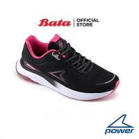 ราคา Bata บาจา POWER รองเท้ากีฬาวิ่ง แบบผูกเชือก สำหรับผู้หญิง รุ่น Plazma Gel 500 สีดำ รหัส 5186144 (18230767184)