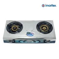 ราคา IMARFLEX อิมาร์เฟล็กซ์ เตาแก๊ส รุ่น IG 323 เตาแก๊ส2หัว เตา (21640822098)