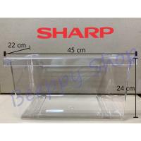ราคา กล่องใส่ผักในตู้เย็น กล่องผัก กล่องแช่ผัก ตู้เย็น Sharp รุ่น SJ Y22T S22E Y25T X230T X260T ของแท้ (21994722884)
