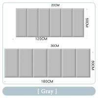 ราคา 6Pcs 180 60CM บุผนังกันกระแทก หนังPVCหุ้มฟองน้ำ หนาพิเศษ เบาะติดหัวเตียง wall pad วอลเปเปอร์3มิติ โฟมกันกระแทก บุหัวเตียง มีกาวในตัว กันกระแทกหัวเตียง วอลเปเปอร์ติดผนัง 3d วอลเปเปอร์กันกระแทก (2160355