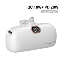 ราคา จัดส่งจากกรุงเทพ 20w Mini Powerbank พาวเวอร์แบงค์ ขนาดเล็ก แบบพกพา แบตสำรองไร้สายFastCharge 5000mah Power Bank แบตสำรองไร้สายแบบ Powerbank ไอโฟน แอนดรอยด์ ของแท แบตเตอรี่ (21874445942)