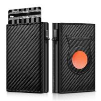 ราคา SEMORID AirTag Wallet Minimalist Wallet for Men for Apple AirTag Smart Wallet with AirTag Holder Air Tag Wallet for Men RFID (20122258086)