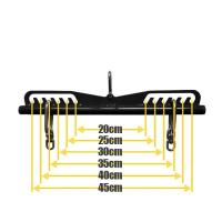 ราคา Hot Selling Fitness Lat Pull Down Bar Gym Pulley Cable Machine Attachment Rowing Workout T Bar V Bar High Low Biceps Triceps Training Handle (21329566307)