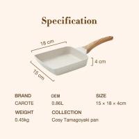 ราคา Westons กระทะทำไข่เจียวกระทะทอดไข่ทามาโกะยากิกระทะทอดไม่ติดกระทะกระทะอาหารเช้าไข่เจียวตะวันตกในครัว (21620031428)