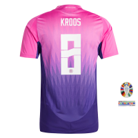 ราคา Germany เสื้อฟุตบอลทีมชาติเยอรมันชุดเยือนยูฟ่ายูโร Away UEFA Euro 2024 25 เสื้อฟุตบอลชาย (21783188099)
