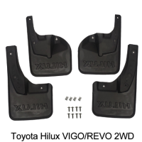 ราคา ยางกันโคลน บังโคลน HILUX VIGO REVO 2 4WDสำหรับรุ่น2005 2019 ร้านอยู่กรุงเทพ (21489655819)