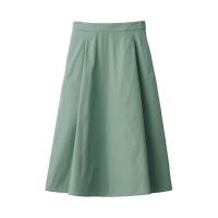 ราคา MUJI กระโปรง ผ้าคอตตอน ทรงบาน HIGH DENSITY TWILL TUCKED SKIRT (21845367290)