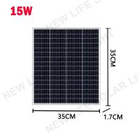 ราคา แผงโซล่าเซลล์ Solar Cell 15W 20W 25W 6V พลังงานแสงอาทิตย์ สำหรับชาร์จแบตเตอรี่ แผงโซล่า แผ่นโซล่าเซลล์ สำหรับชาร์จแบตเตอรี่ พลังงานแสงอาทิตย์ (21538240300)
