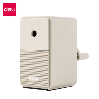 ราคา Deli กบเหลาดินสอตั้งโต๊ะ เครื่องเหลาดินสอ ที่เหลาดินสอ กบเหลาดินสอ กบเหลา ที่เก็บผงขนาดใหญ่ ปรับความแหลมไส้ได้ Rotary Sharpener (21999875367)