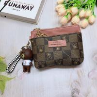 ราคา P312 กระเป๋าสตางค์ กระเป๋าสตางค์ผู้หญิง กระเป๋าสตางค์ใบสั้นซื้อกระเป๋าแถมพวงกุญแจมี3 ซิปใส่เหรียญใส่บัตรได้ค่ะใส่ลื่น กระเป๋าน่ารัก (21423205067)