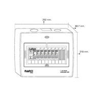 ราคา ส่งไวมาก NANO ตู้เปล่า ตู้คอนซูมเมอร์ รุ่นเกาะราง กล่องไฟ ตู้ไฟ ตู้คอมบายเนอร์ ตู้โหลด ตู้ควบคุมไฟ NANO PLUS ราคาขายส่ง (22008220221)