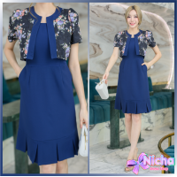 ราคา New ชุดเดรชโทนสดใสป้ายnuchy (21890103778)