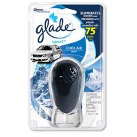 ราคา เกลด สปอร์ต น้ำหอมปรับอากาศในรถ 7มล Glade Sport Car Air Freshener Starter 7ml (21970069144)