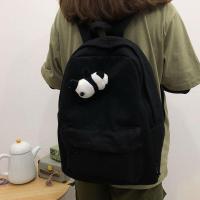 ราคา ELACCENT กระเป๋าสะพายหลัง กระเป๋าสะพายหลัง หมุดแพนด้ากระเป๋านักรียน กระเป๋านักเรียนน่ารัก กระเป๋าเป้สะพายหลัง กระเป๋านักเรียนหญิงความจุมากสีทึบกระเป กะเป๋าสพายผญ เป้สะพายหลังผญ (13891609121)