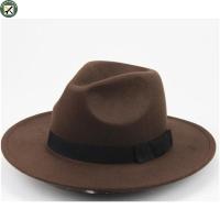 ราคา BouPower Men Retro Fedora Hat Casual Wide Brim Breathable Quick drying Sunshade Panama Jazz Hat (20042998361)