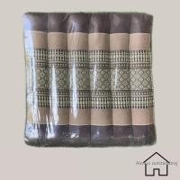 ราคา เบาะรองนั่ง เบาะรองนั่งลายขิด OTOP เบาะรองนั่งลูกฟูกลายขิดขนาด 40x38x6 cm ใส้นุ่นแท้ 100 (17433171592)