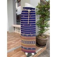 ราคา ผ้าถุงผ้าฝ้ายสำเร็จรูปเชือกผูก ผ้าพิมพ์ลาย ซิ่นพื้นเมือง ผ้ากว้าง 57 (21920830211)