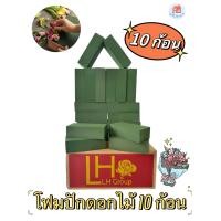 ราคา 10 ก้อน โอเอซิส โฟมปักดอกไม้ Floral foam ขนาด 23 x 10 5 x 7 เซนติเมตร (21818075701)