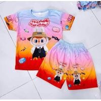 ราคา พร้อมส่ง ชุดลาบูบู้ ชุดเด็กลาบูบู้สุดฮอต ผ้าไมโครพรีเมี่ยม ใส่สบาย (21888894919)