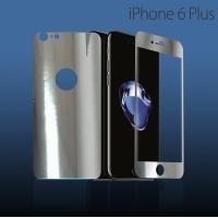 ราคา โค้ดลด 10 บาท ฟิล์มกันรอย แบบนิ่ม เต็มจอ ด้านหน้า และด้านหลัง ไอโฟน6พลัส ไอโฟน6เอส พลัส สีเงิน Soft Pet Film Front Back For iPhone 6Plus iPhone 6s Plus 5 5 Silver (7512403671)