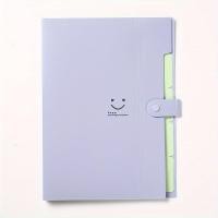 ราคา แฟ้ม แฟ้มใส่เอกสาร แฟ้มเอกสารขนาด A4 แบ่ง 5 ช่อง วัสดุPP เครื่องเขียน กระเป๋าแฟ้มซอง กระเป๋าเอกสาร C233 (21970121999)