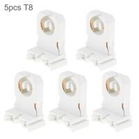 ราคา 5ชิ้นฐานโคมไฟที่ยึดโคมไฟพลาสติก T8ไฟ LED พร้อมการทดสอบอายุสำหรับโคมไฟขาตั้ง LED T8 (18069378599)