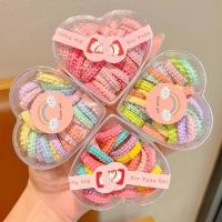 ราคา 50 300ชิ้นเชือกรัดผมเกาหลีน่ารักสำหรับเด็กผู้หญิงที่คาดผมน่ารักยางรัดที่รัดผมยืดหยุ่นสูงเพื่อผูกผมของพวกเขา (21502427412)