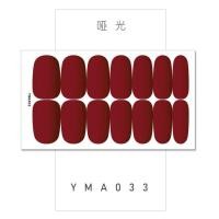 ราคา Sukeme Nail Art Decal Solid Color Frosted Nail Stickers Waterproof Solid Color Matte Stickers (20744465751)