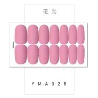 ราคา Sukeme Nail Art Decal Solid Color Frosted Nail Stickers Waterproof Solid Color Matte Stickers (20744465746)