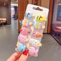 ราคา lovemango10pcs set กิ๊บติดผมเด็ก กิ๊บติดผมไอศกรีม สายรุ้ง ยูนิคอร์น (5936426424)