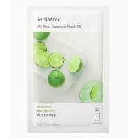 ราคา อินนิสฟรี มาส์กหน้า 18 สูตร Innisfree My Real Squeeze Mask 20 ml แผ่นมาส์กหน้า (21093566971)